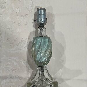 Antique Glass Table Lamp